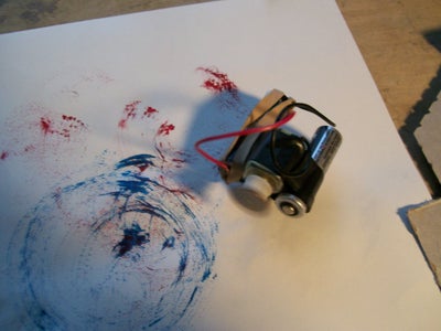 Vibrobot Paintings