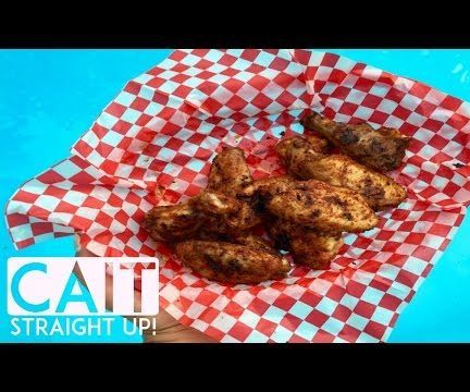 Grilled Wings With Cajun Dry Rub