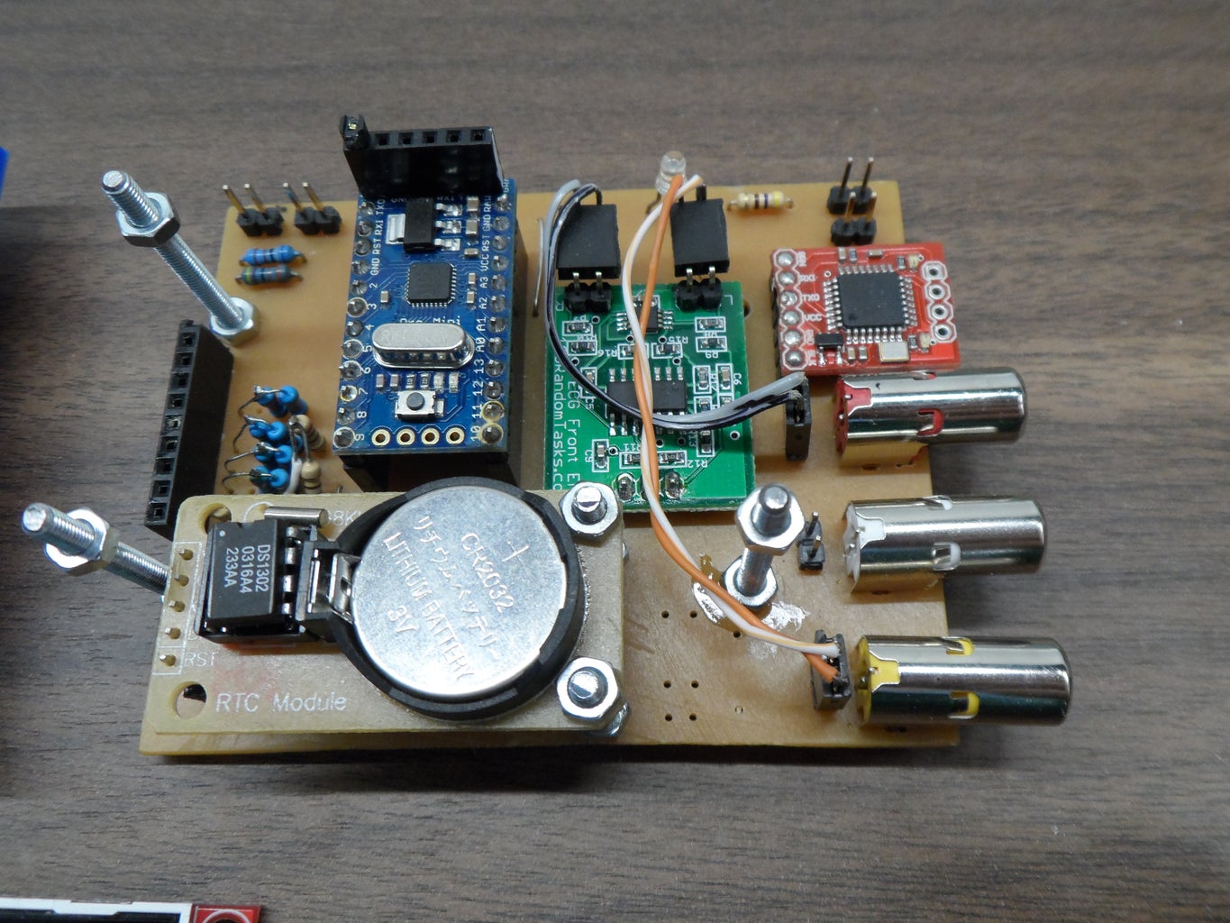 DIY ECG EKG Portable Heart Monitor : 8 Steps (with Pictures ... Circuit Diagram