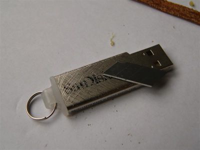 Find Out That Glue Won't Hold Shiny Surfaces.