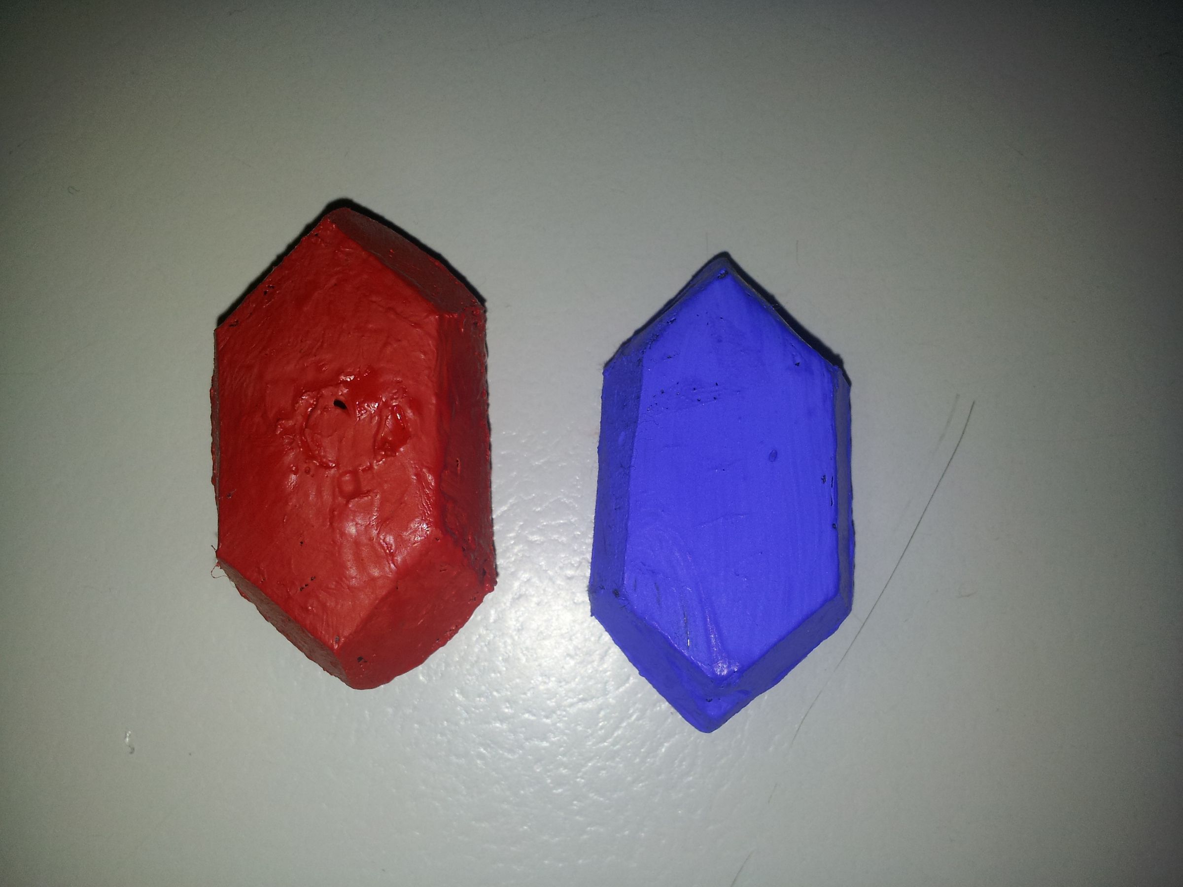 Hot Glue Legend of Zelda Rupees