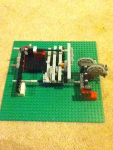 100% Lego Clock