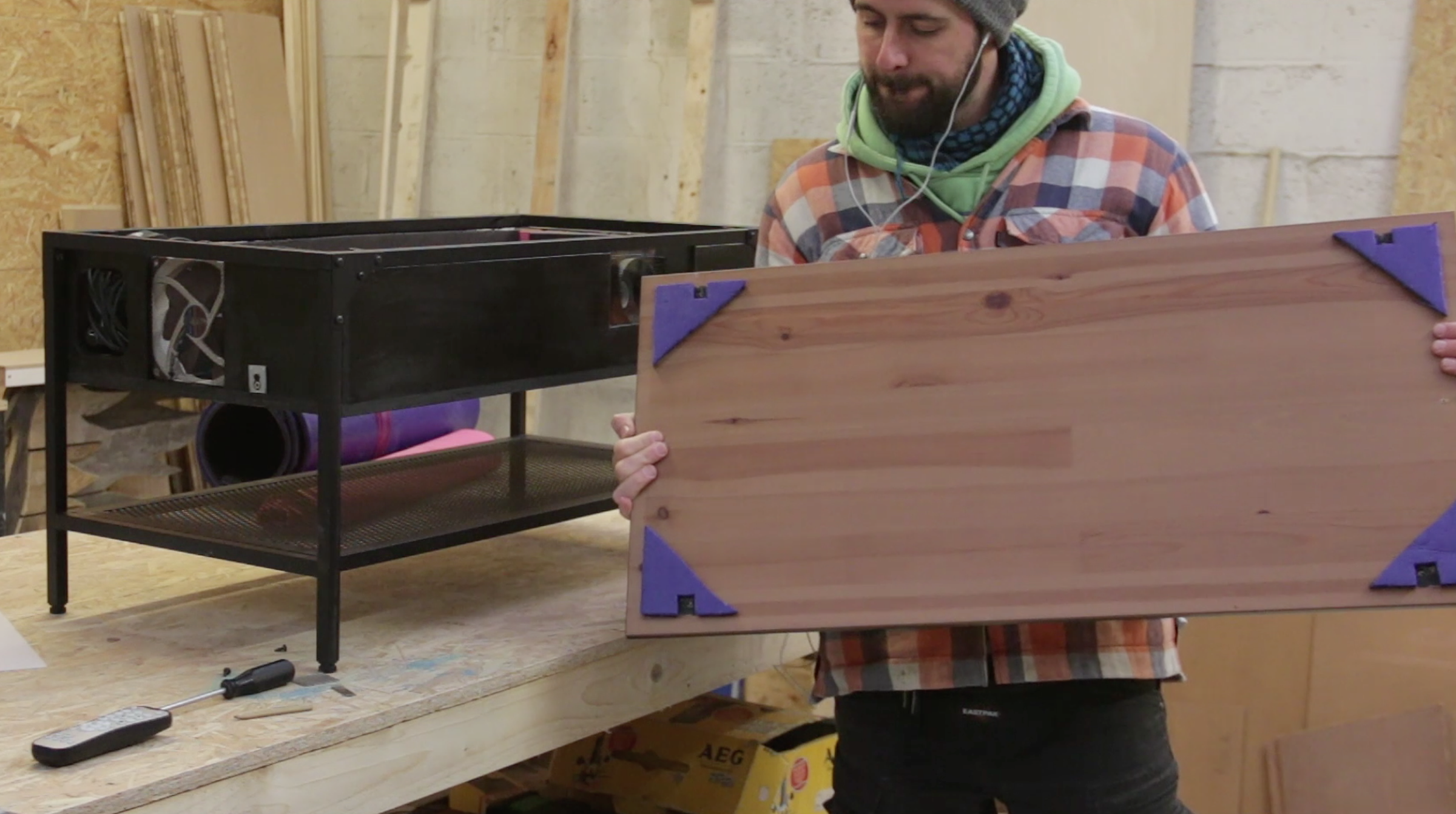 Coffee Table Projector Hush Box 7 Steps Instructables