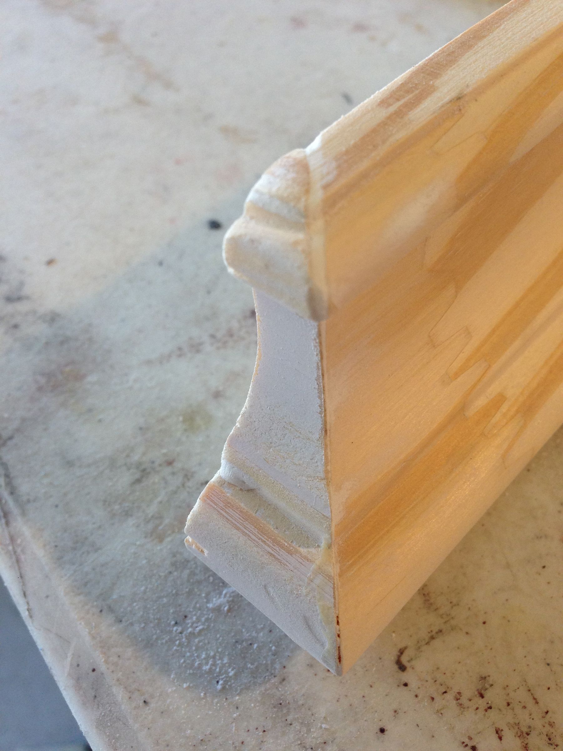 Chair Rail End Created at Round Rock Tech Shop 5 Steps Instructables