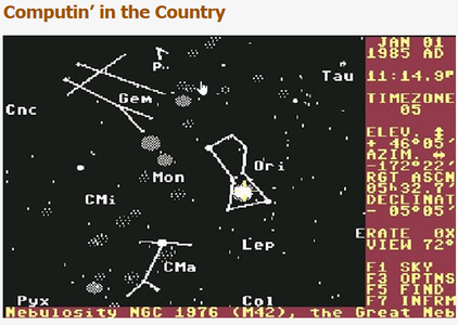 Retro Astronomy
