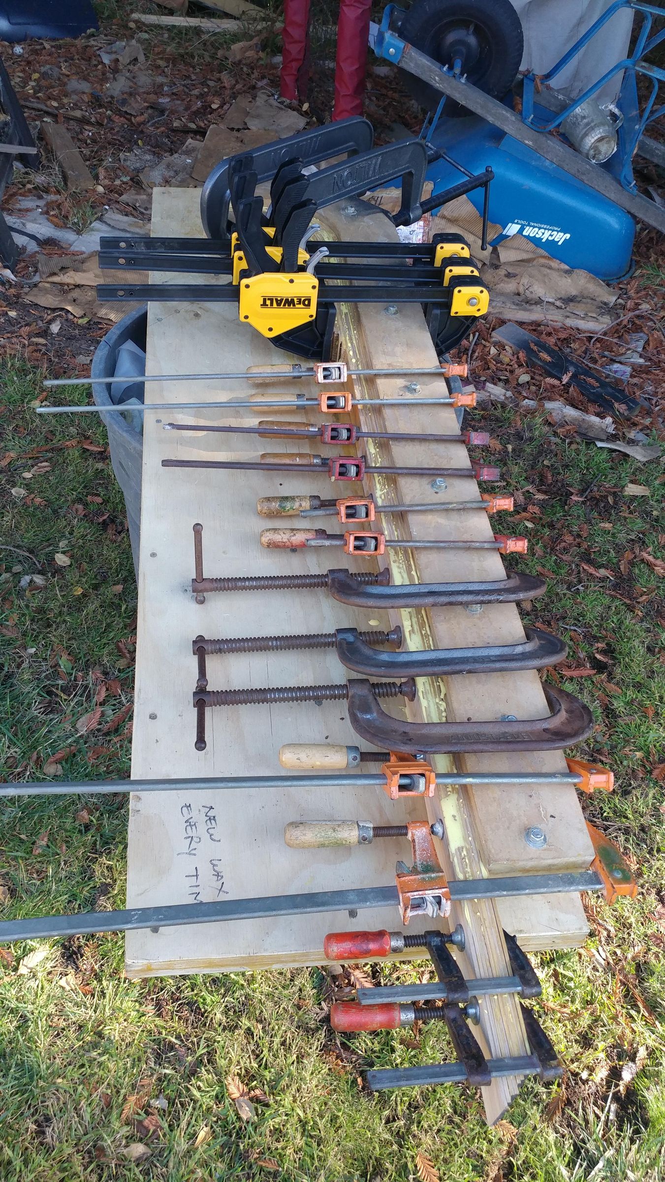 Shinty Sticks and Laminating Jig 6 Steps (with Pictures) Instructables