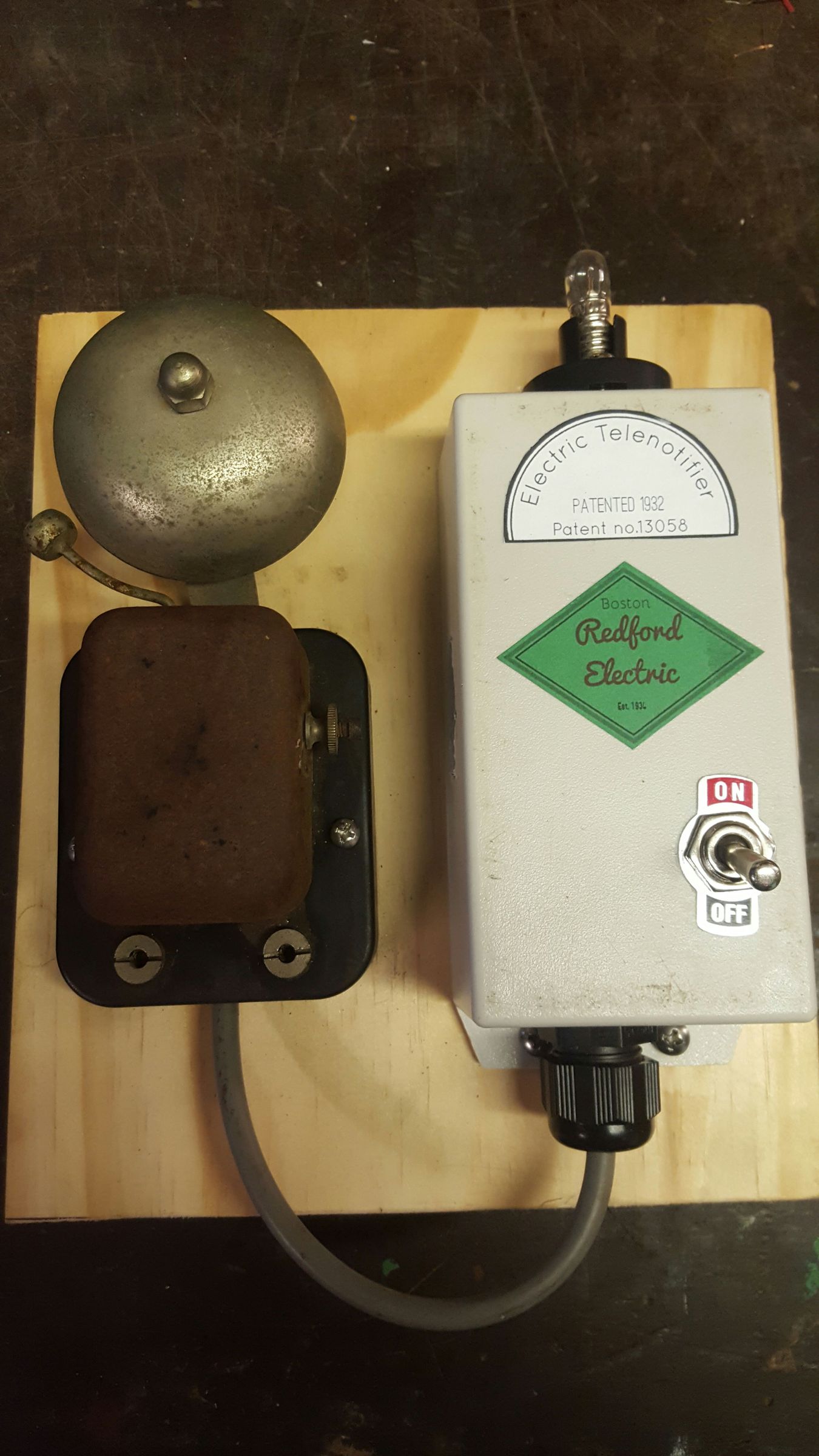 The Redford Electric Telenotifier