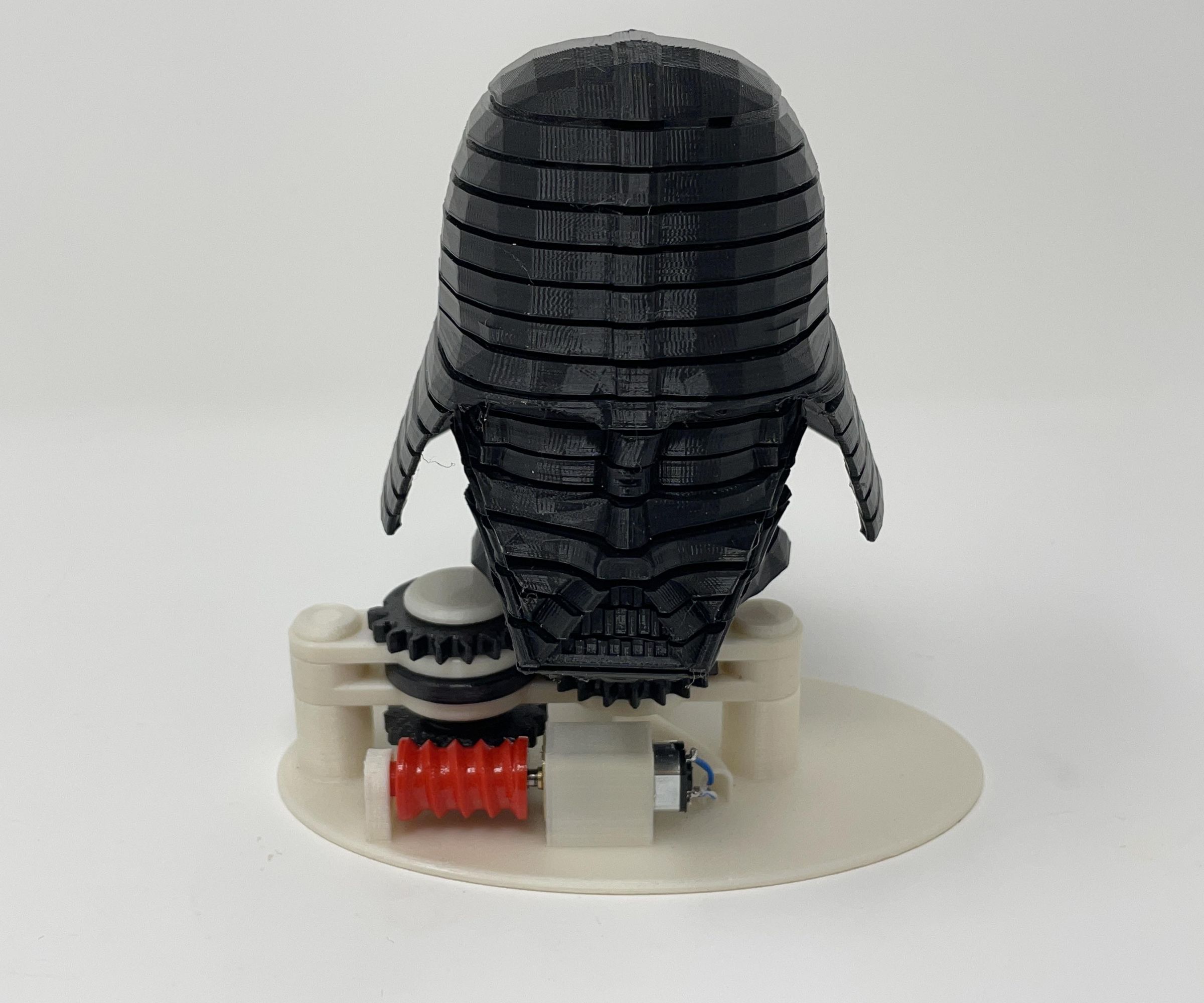Darth 2:  a 3D Printed Animated Darth Vader Helmet.