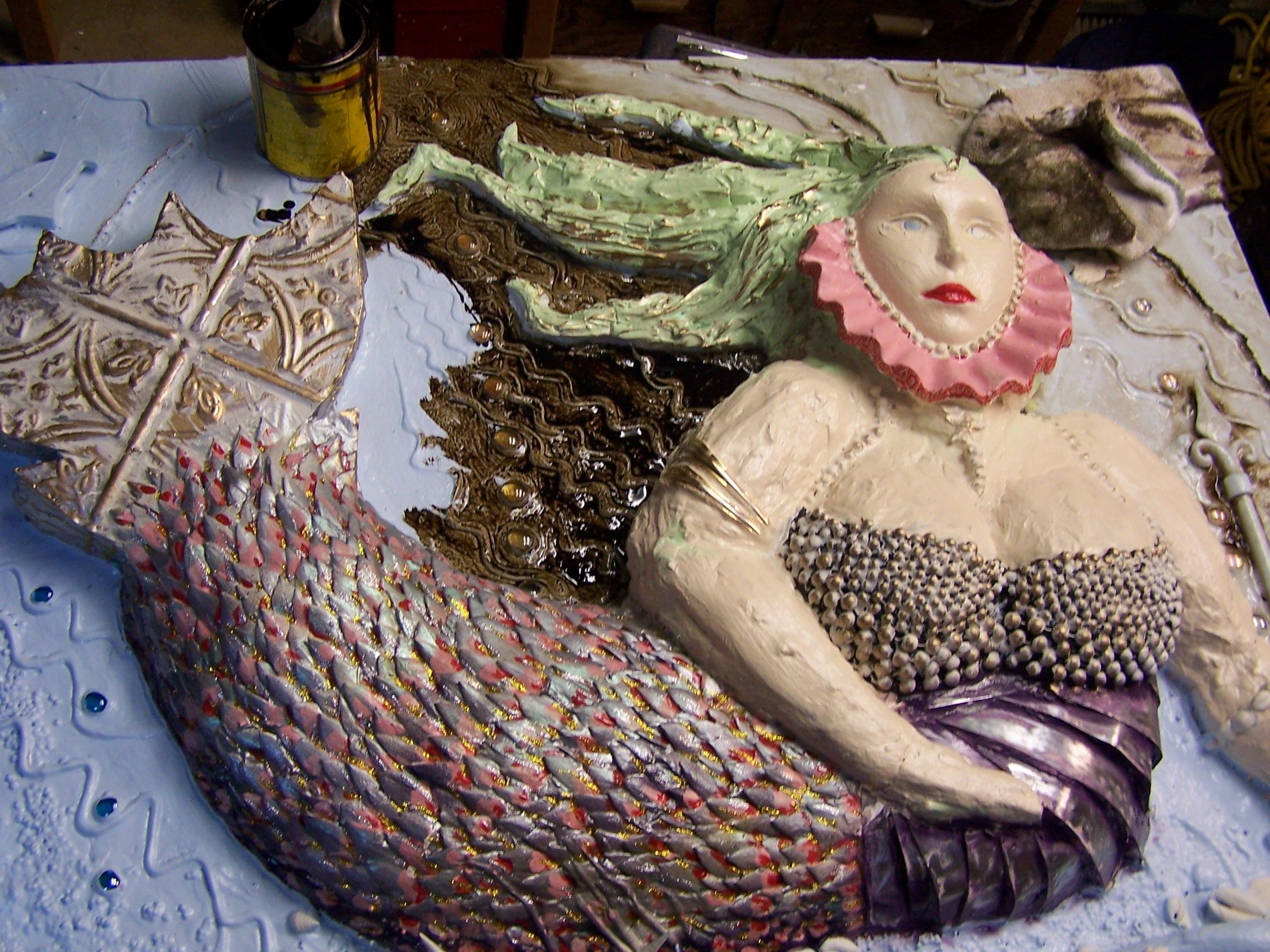 Mermaid Wall Hanging Instructables