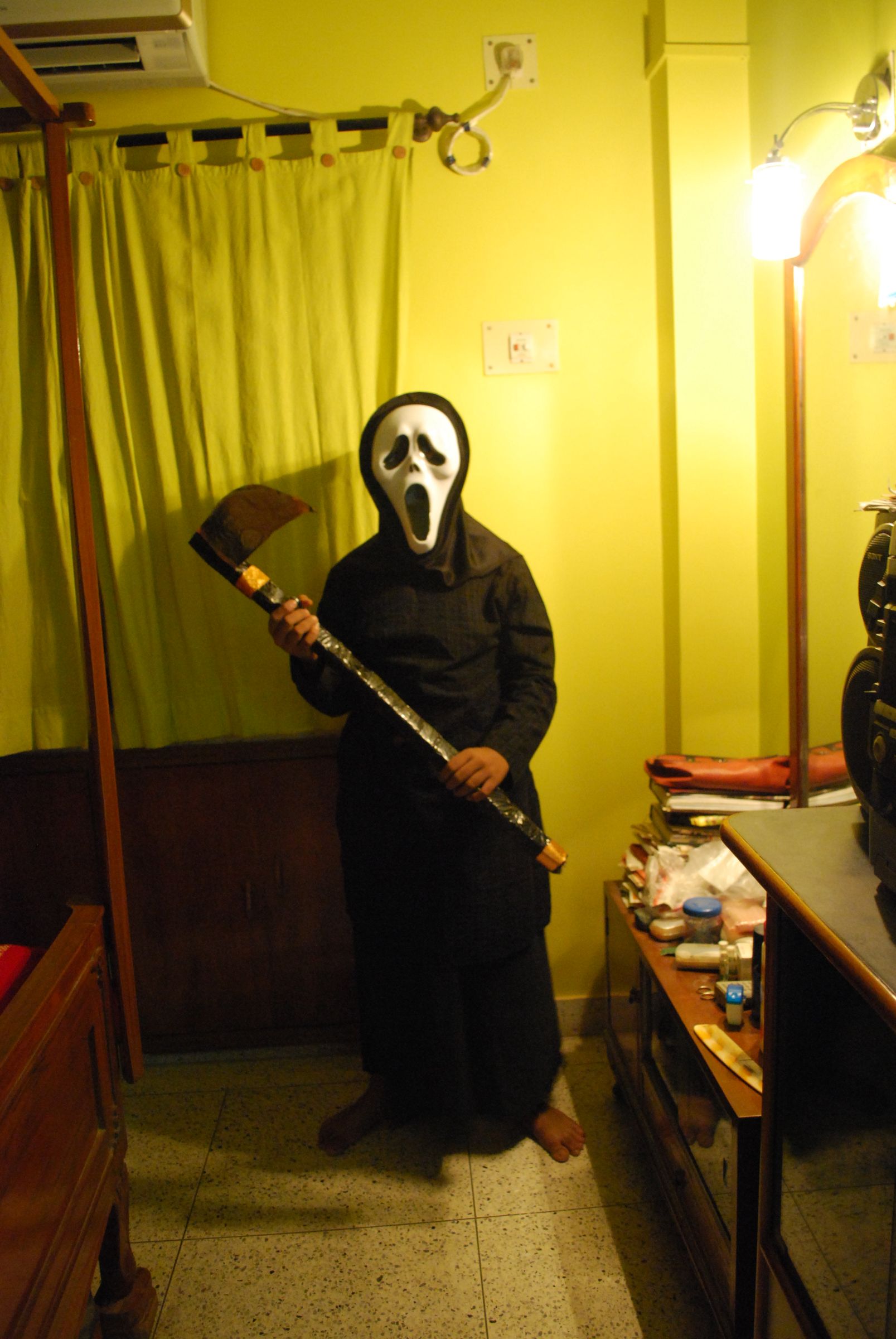 My Grim Reaper, the Living Death Halloween Costume