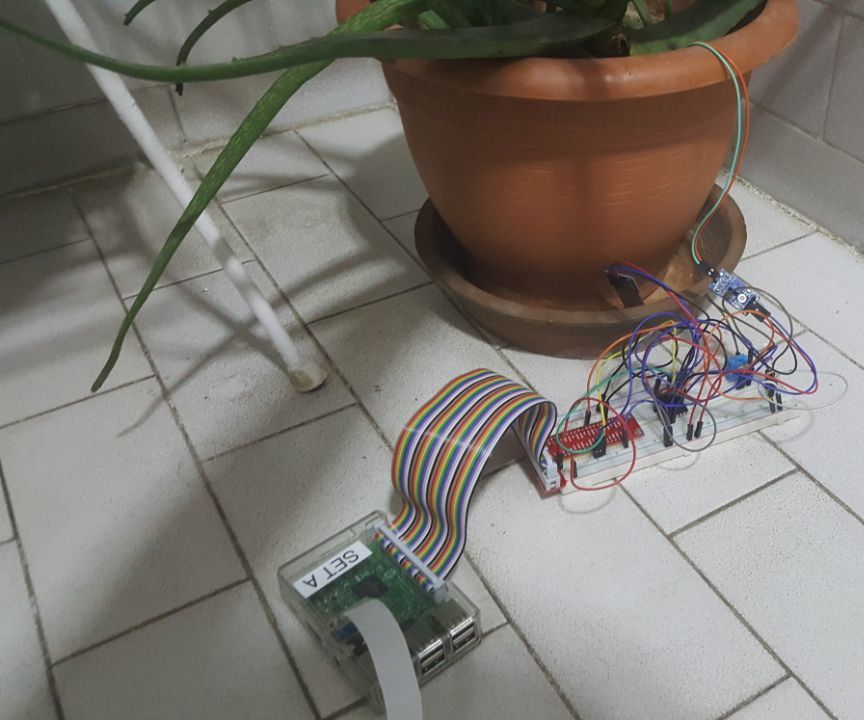 IoT Plant Monitoring System (With IBM IoT Platform)