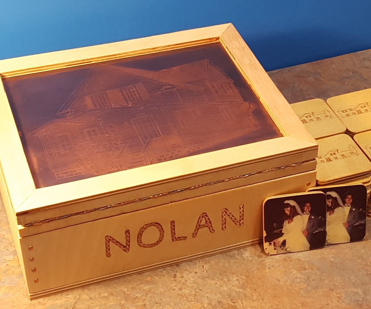 Memory Game of Memories- Transferring Pictures to Wood 