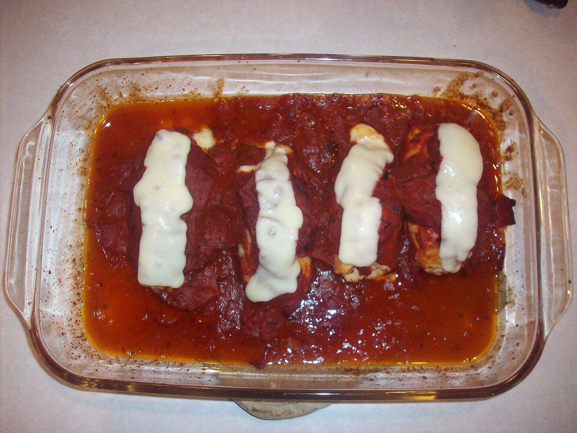 Chicken Pizza Rollups