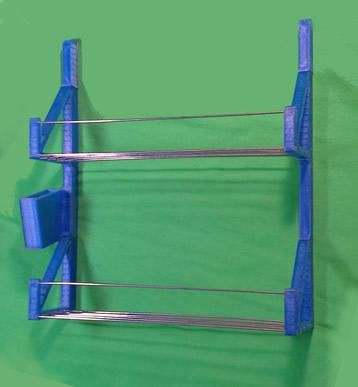 Stacking 'Spice Rack' Using Reclaimed Bicycle Spokes