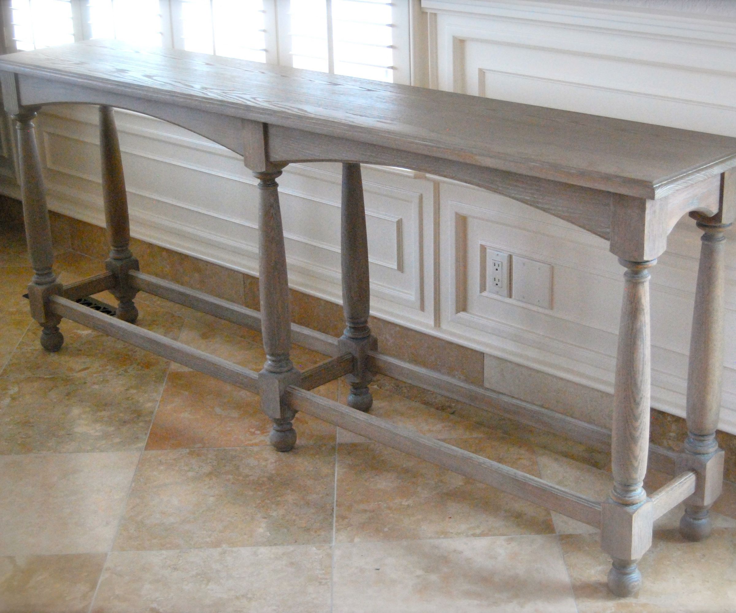 6 Legged Console Table