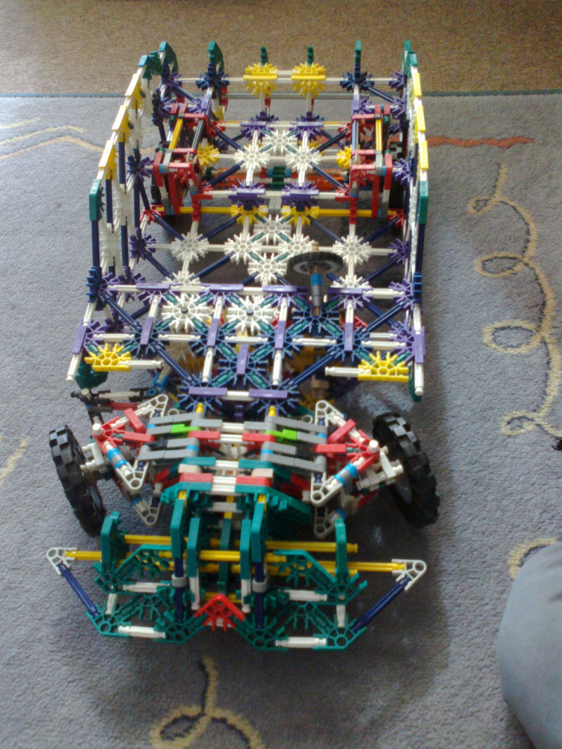 Big Knex Car With Suspension