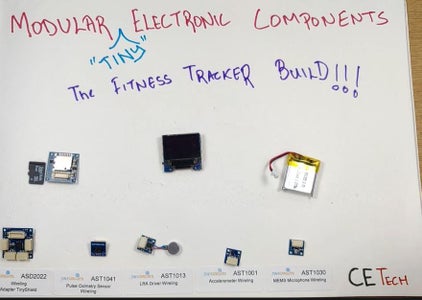 DIY Fitness Tracker Smart Watch With Oximeter and Heart Rate Circuit Diagram