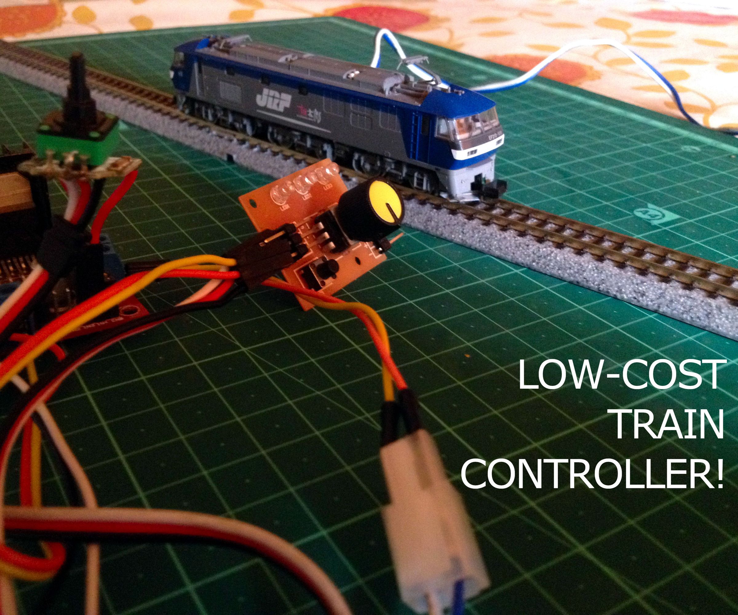 HACKED! Servo Motor As Model Train Driver!