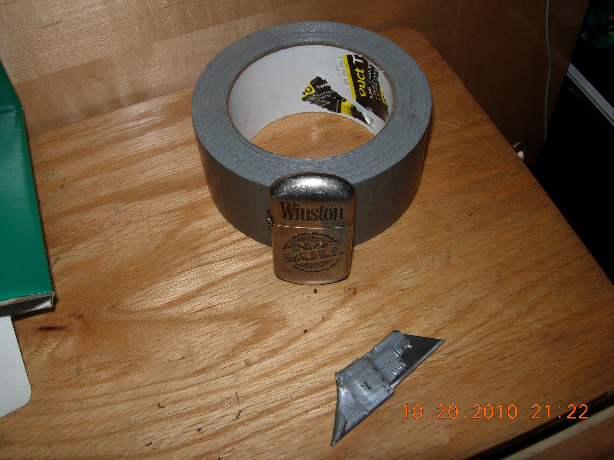 Duct Tape Zippo Holster 7 Steps Instructables