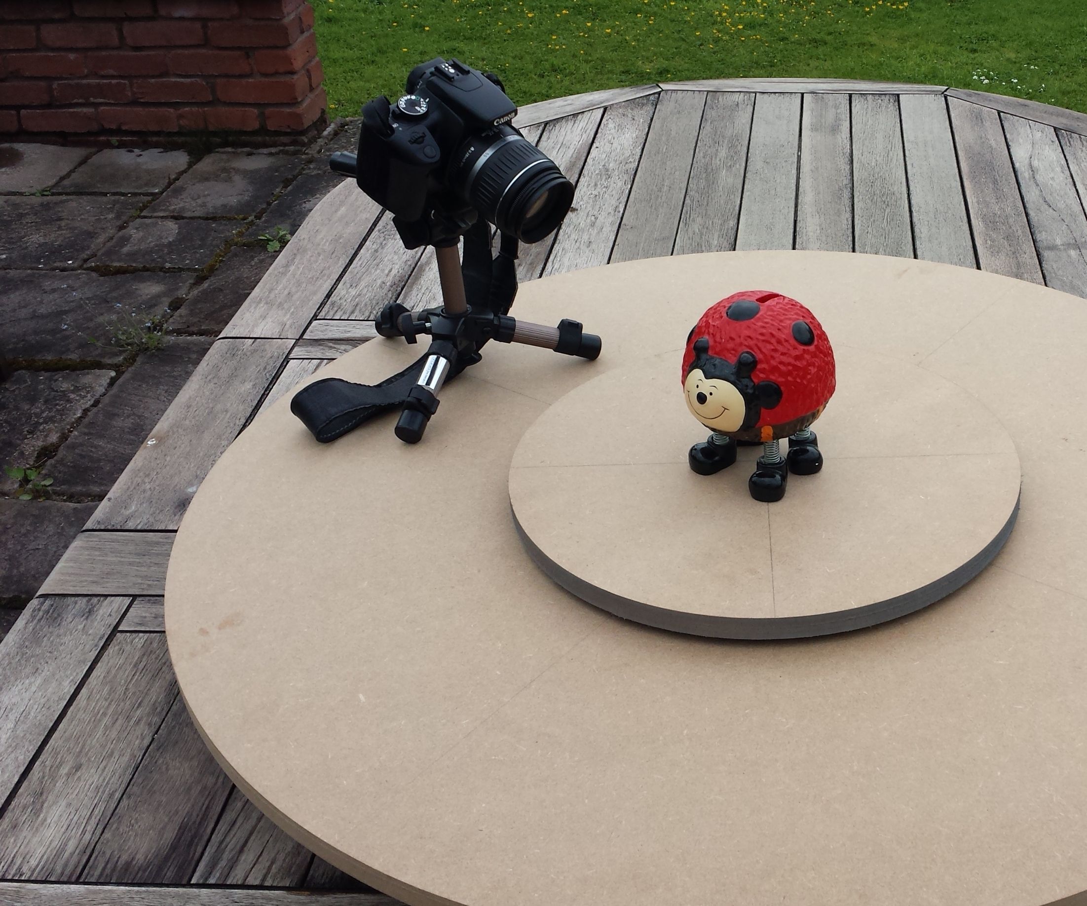 360 Rotating Platform With Fixed Central Platform