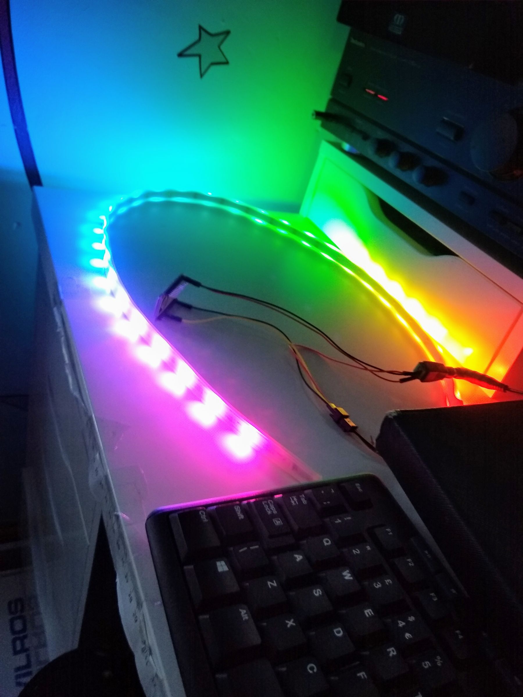 Smartphone Controlled Neopixels (LED Strip) With Blynk App Over WiFi ...