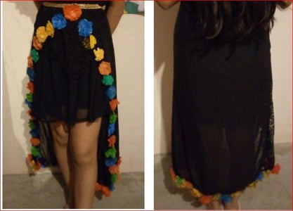 Parte De La Cola Del Vestido