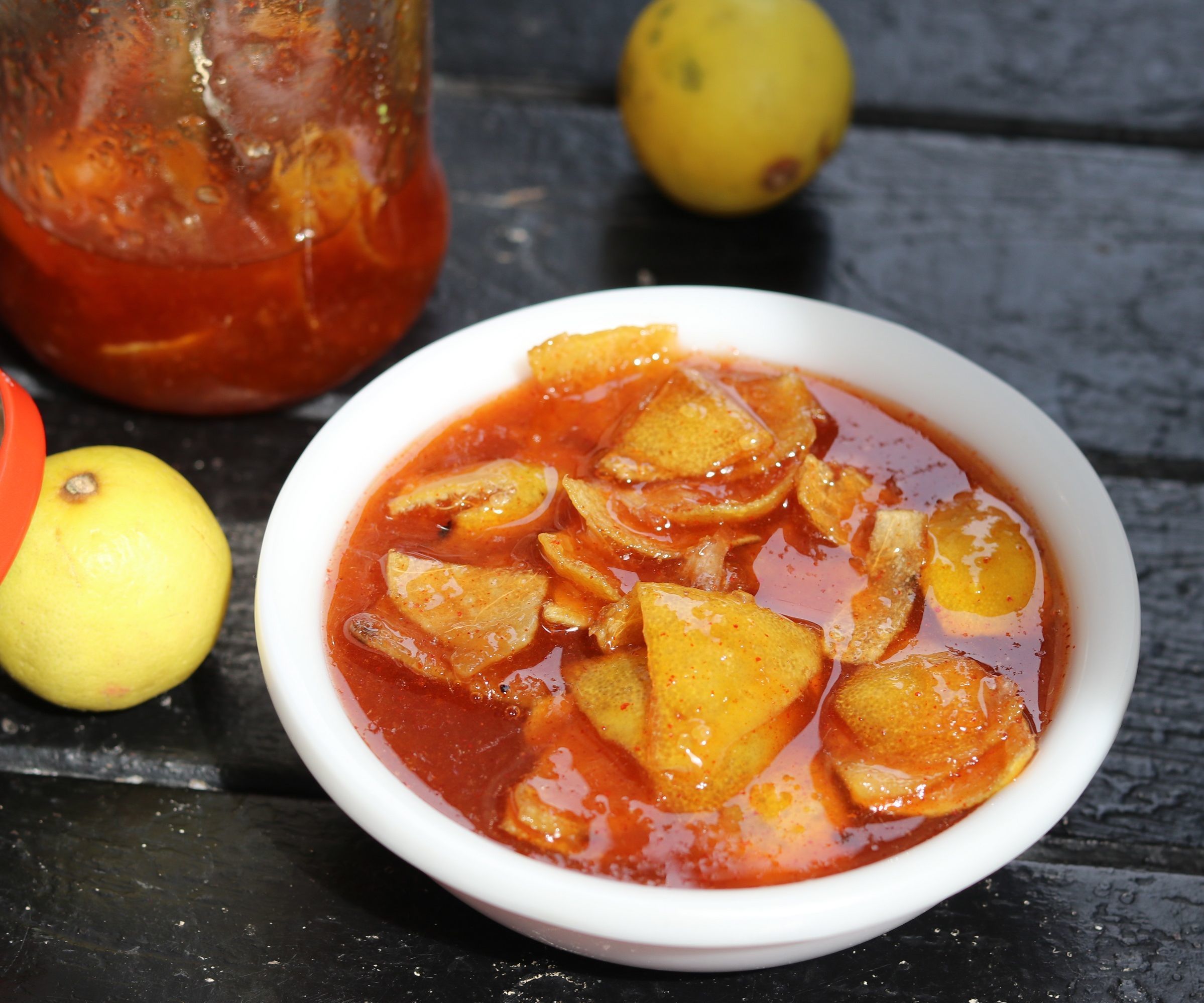 Instant Lemon Pickle in Pressure Cooker