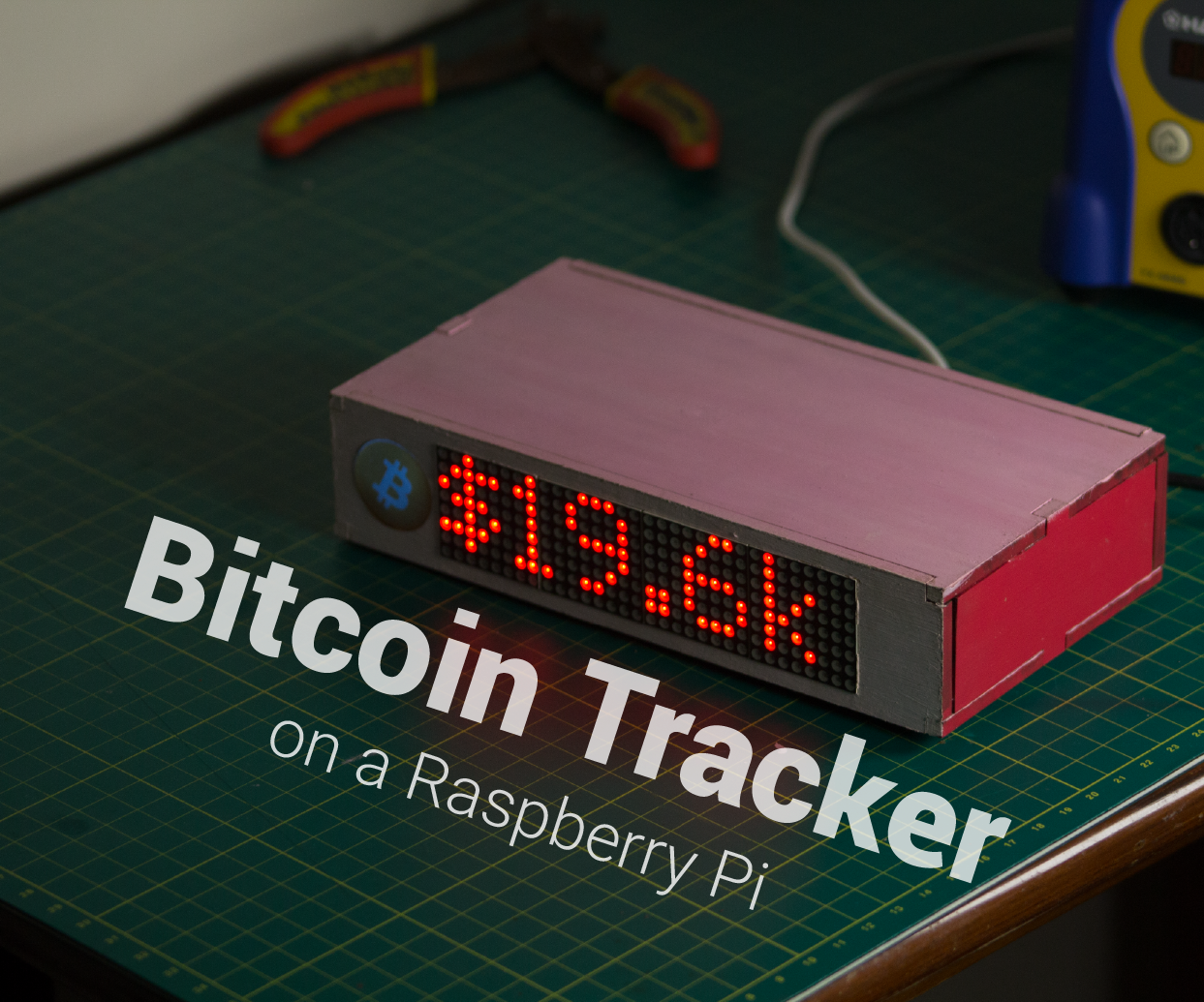 Bitcoin Tracker Using a Raspberry Pi