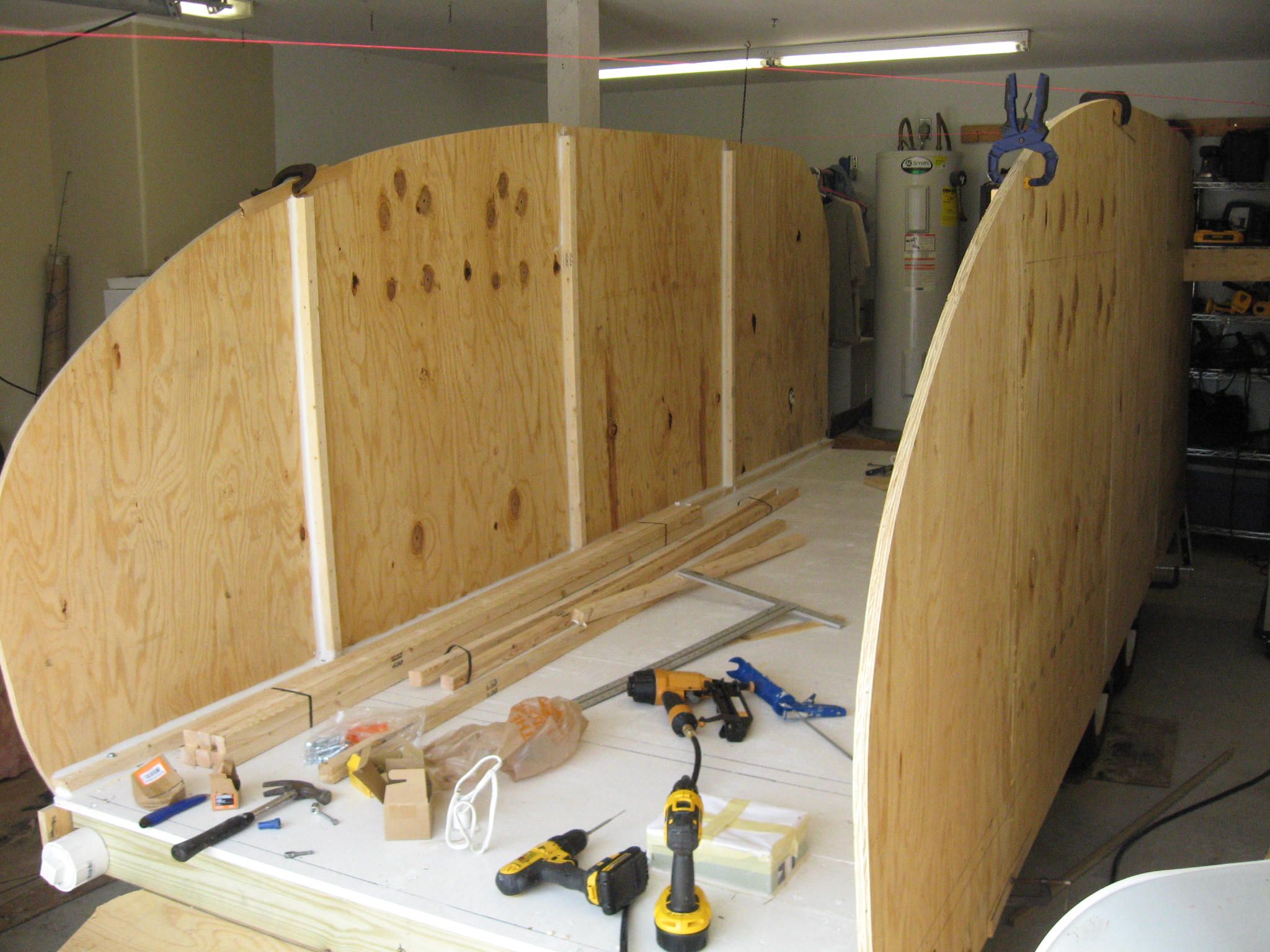 Tandem Axle Reverse Teardrop Camper (Harbor Freight) Instructables