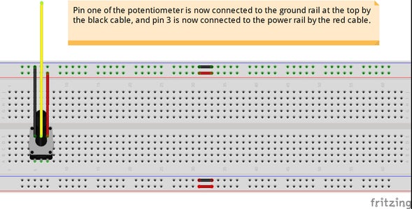 Wiring Up the Potentiometer 3