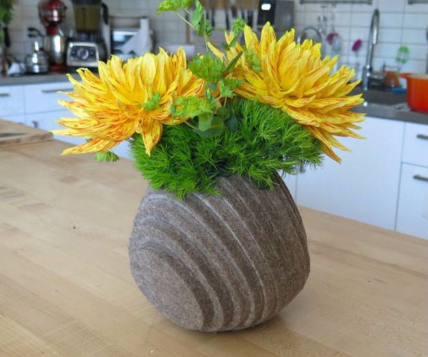 Layered Felt Vase 6 Steps (with Pictures) Instructables