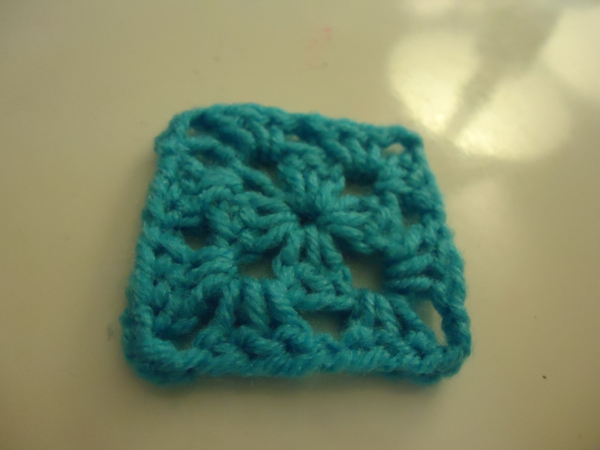 Fourth Beginner Crochet Project: Granny Square