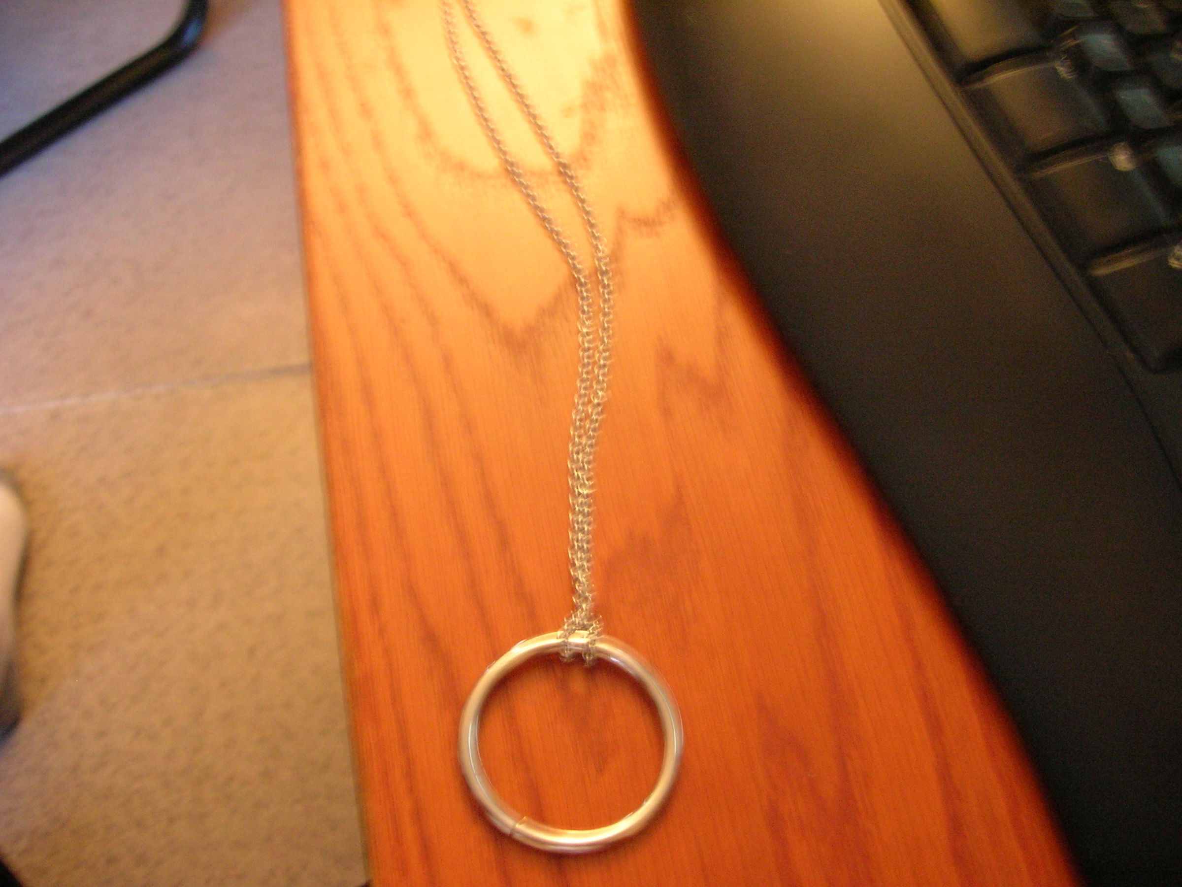 Magic chain and ring