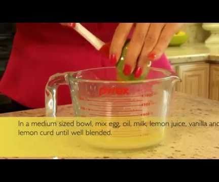 Gluten-Free Lemon Cake in the Microwave