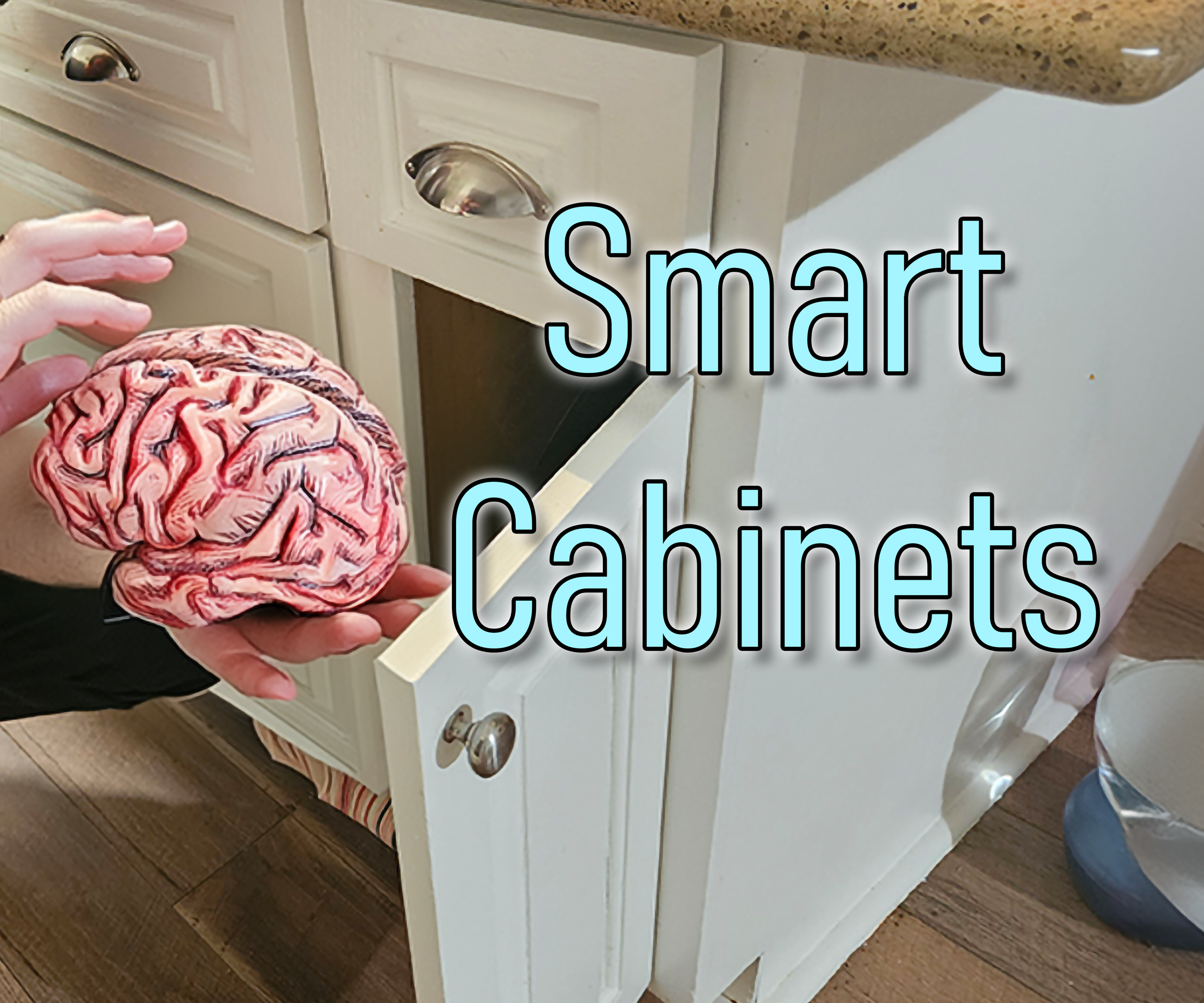 Smart Cabinets With a Custom Smart Home
