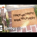 Laser Engraving a Halloween Doormat