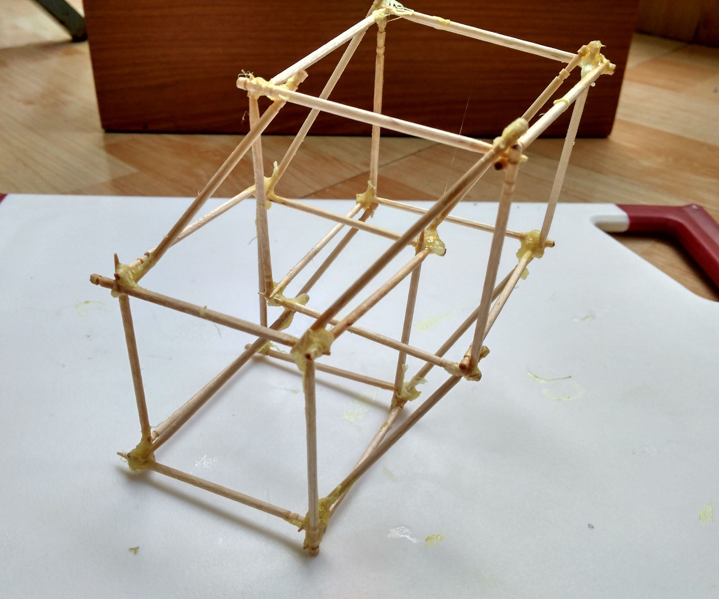 Toothpick Tesseract!