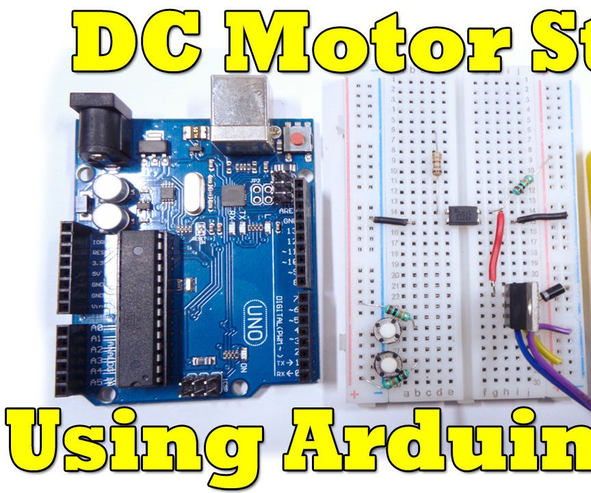DC Motor Starter Using Arduino Uno