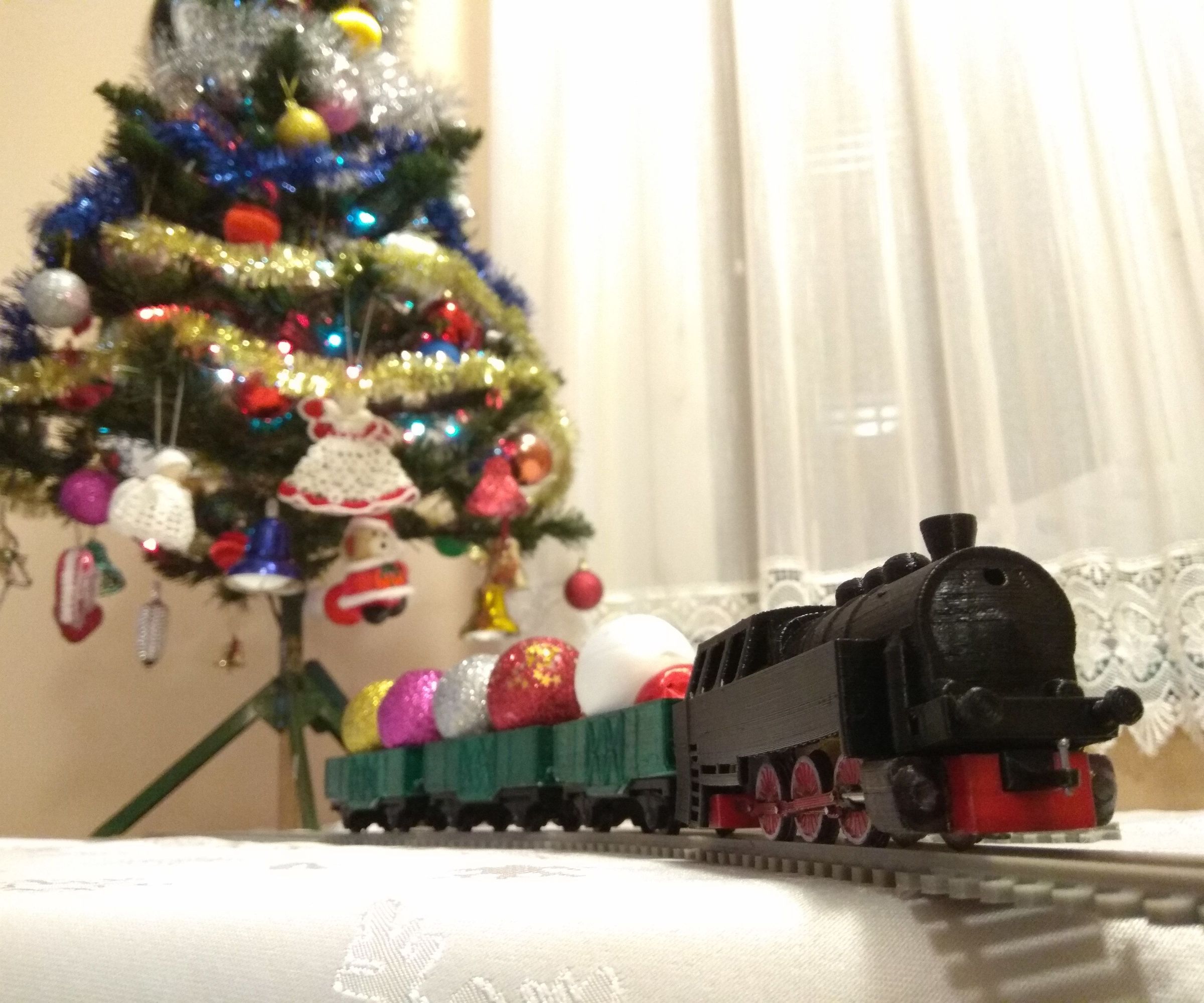 3D Printed Train (HO Scale)