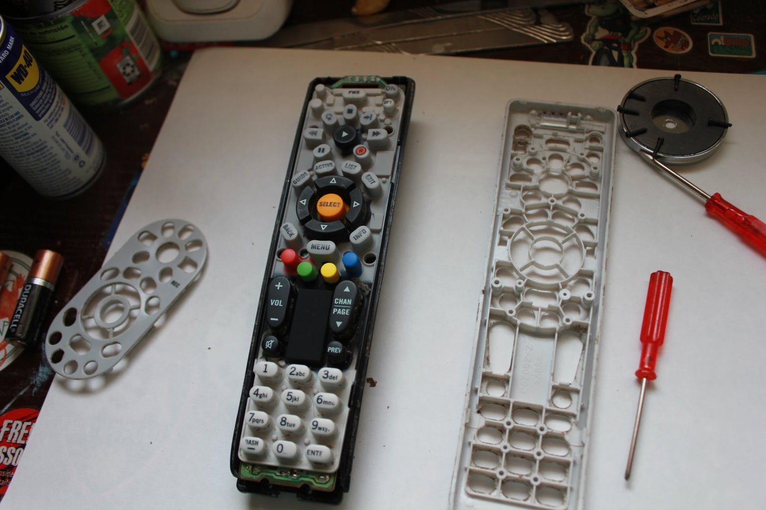 Как разобрать дистанционный пульт Как разобрать дистанционный пульт