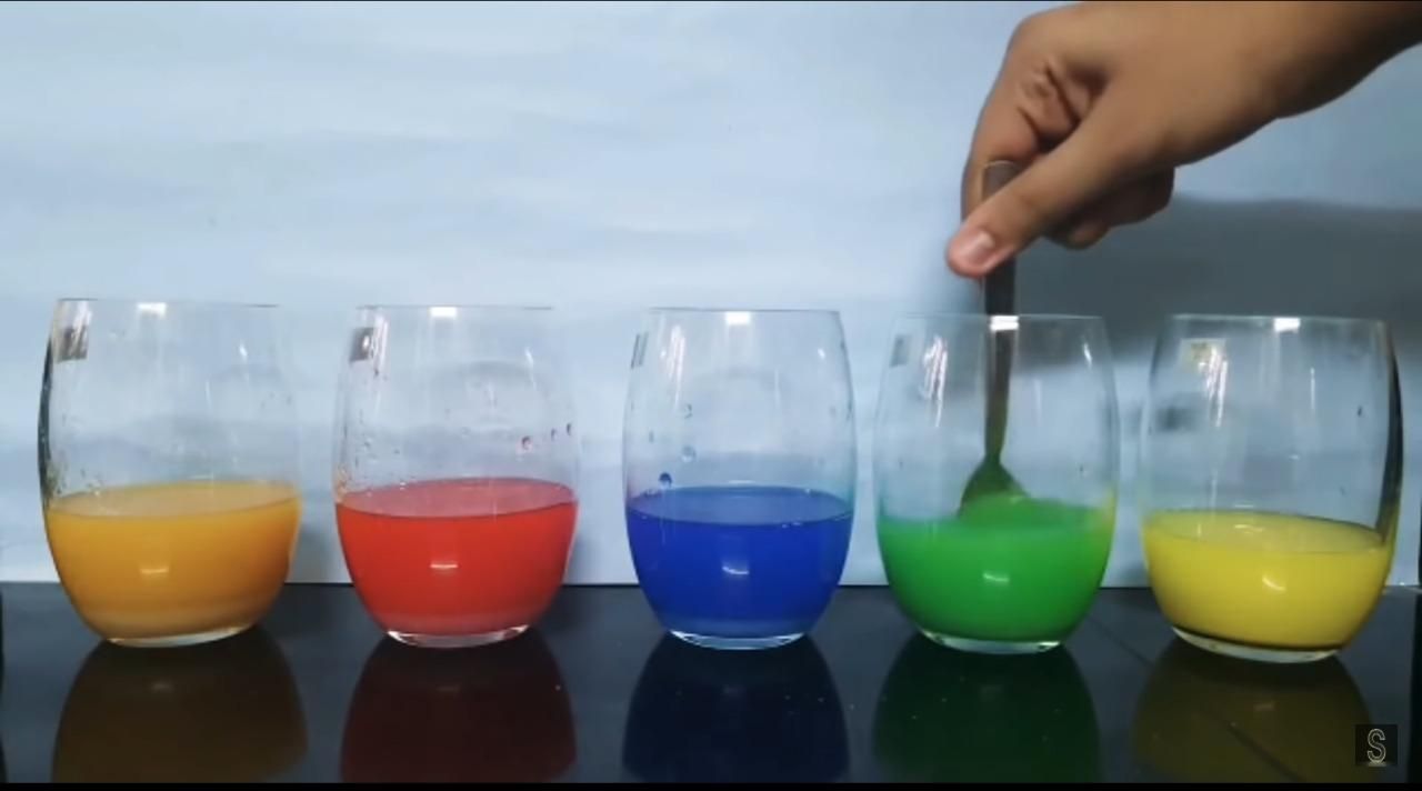Sugar Rainbow- Density Science Project : 8 Steps (with Pictures ...