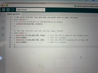 Upload and Running Code