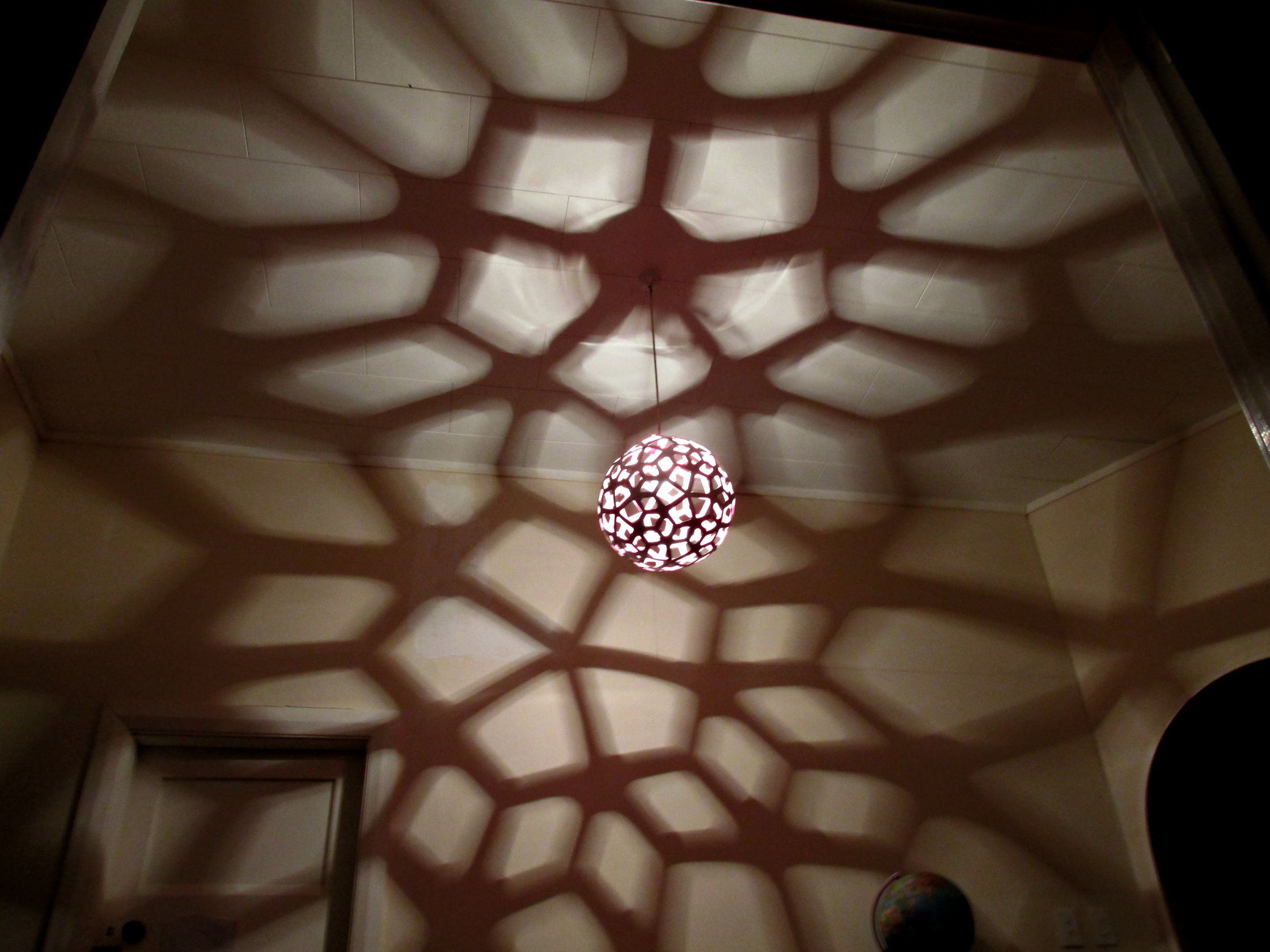 Laminated Paper Pendant Lampshade