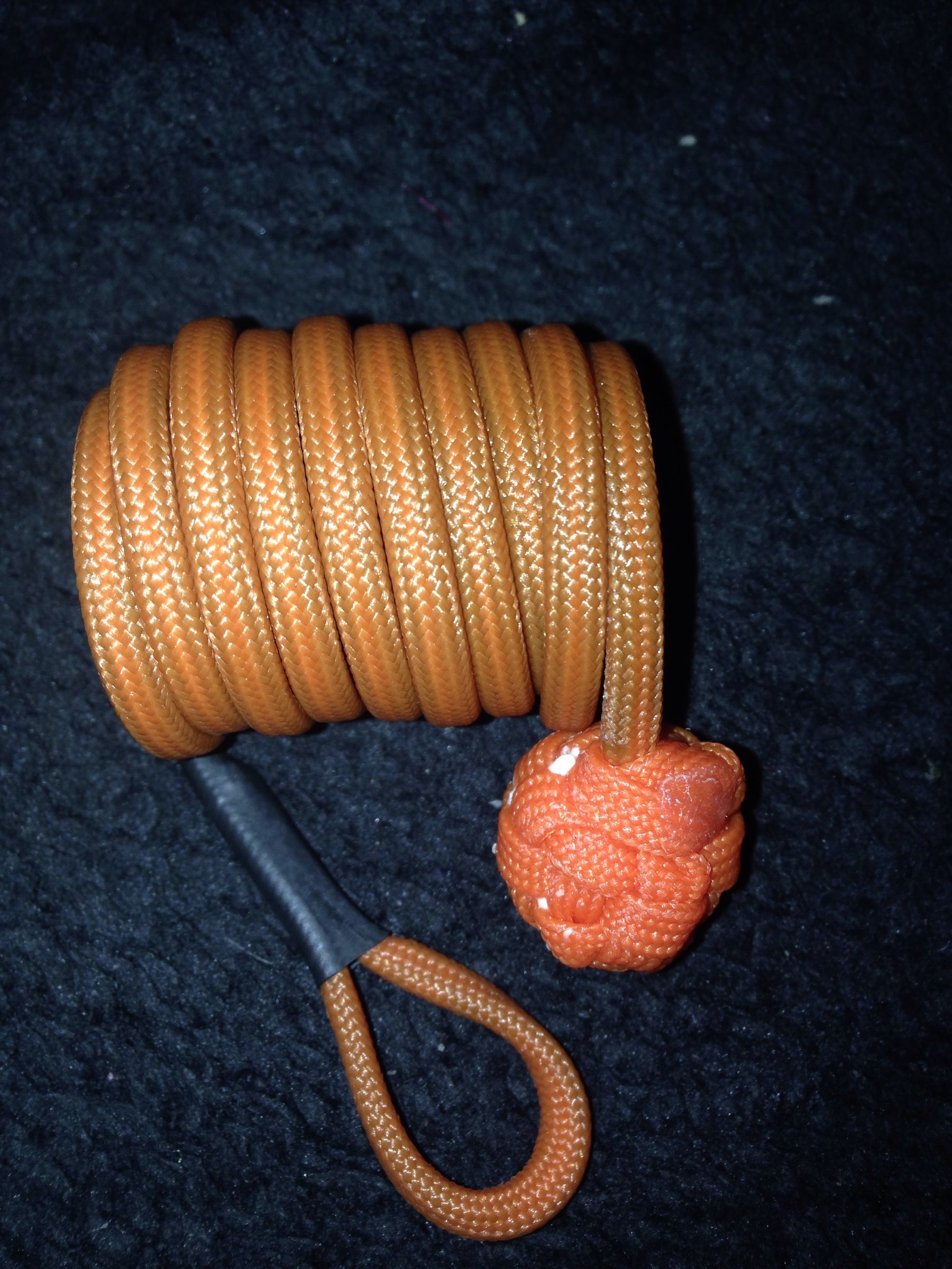 Coiled Paracord Lanyard