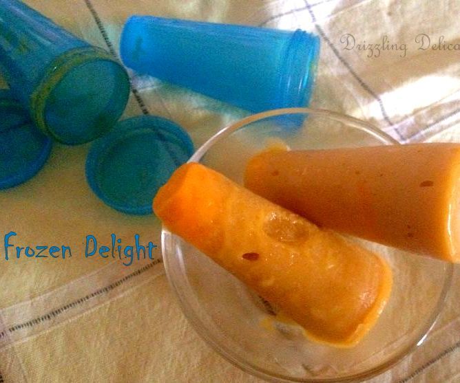 Two Ingredient Frozen Delight