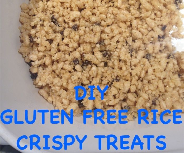 DIY Quick Gluten Free Rice Crispy Treats