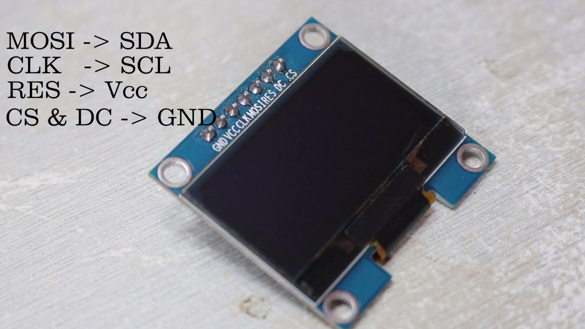 OLED Tutorial | Convert SPI to I2C : 6 Steps (with Pictures