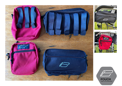 Molle Bags Made From Recycled Bags, Part of Pouch Wheelchair Accessories