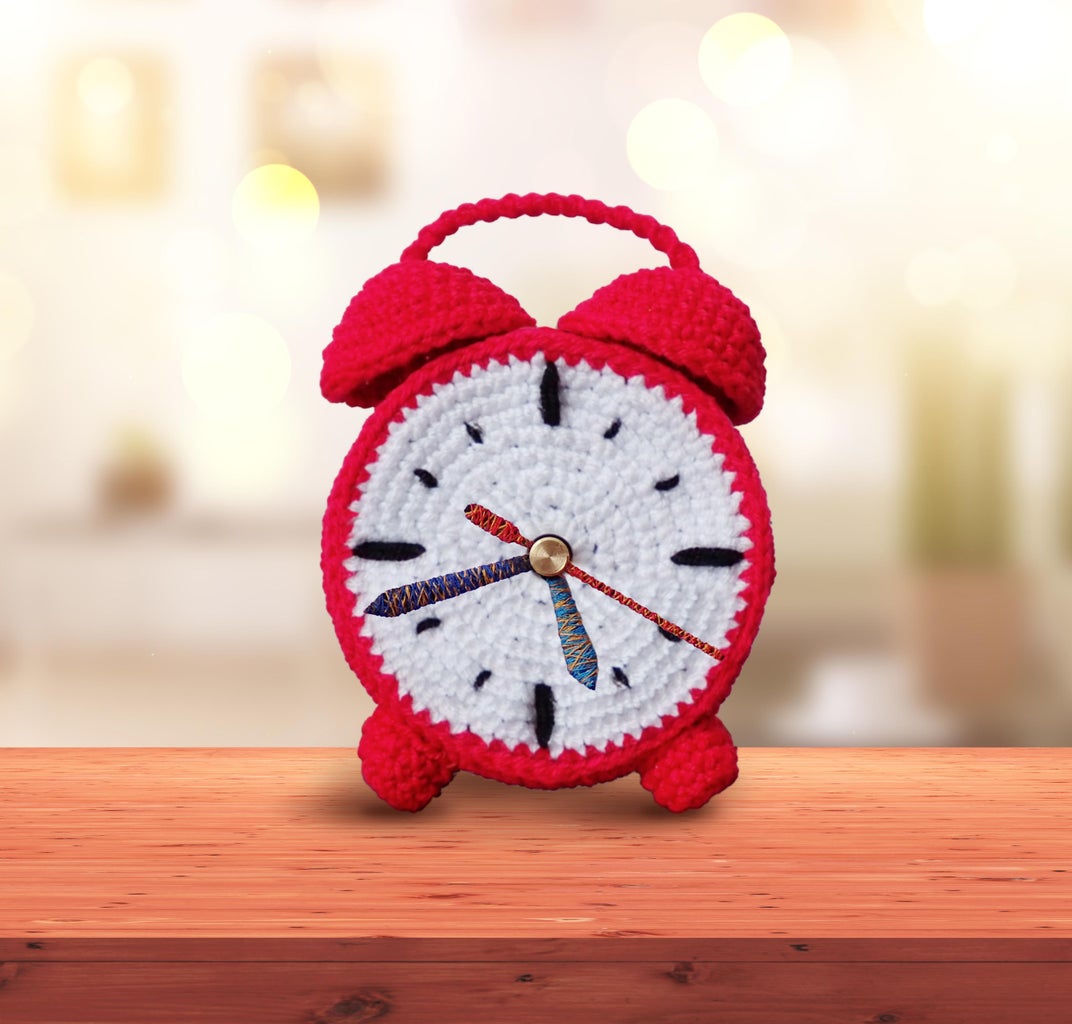 Crochet Knitting Clock ⏰ 33 Steps (with Pictures) Instructables