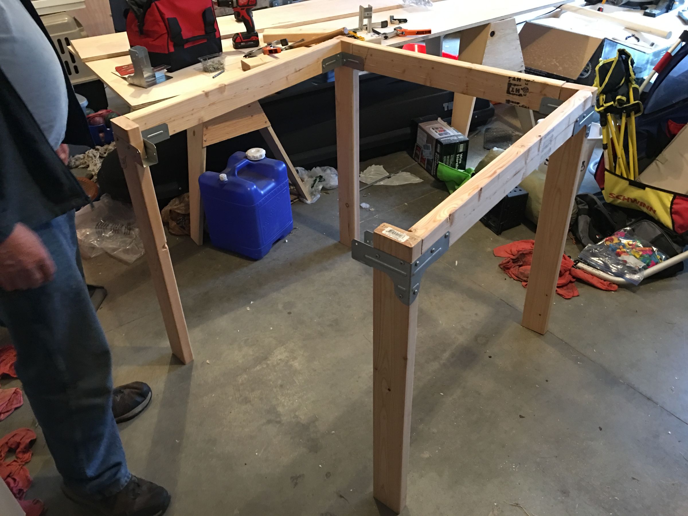 Configurable Table/Shelf/Bench With Generated Material and Cut Lists ...